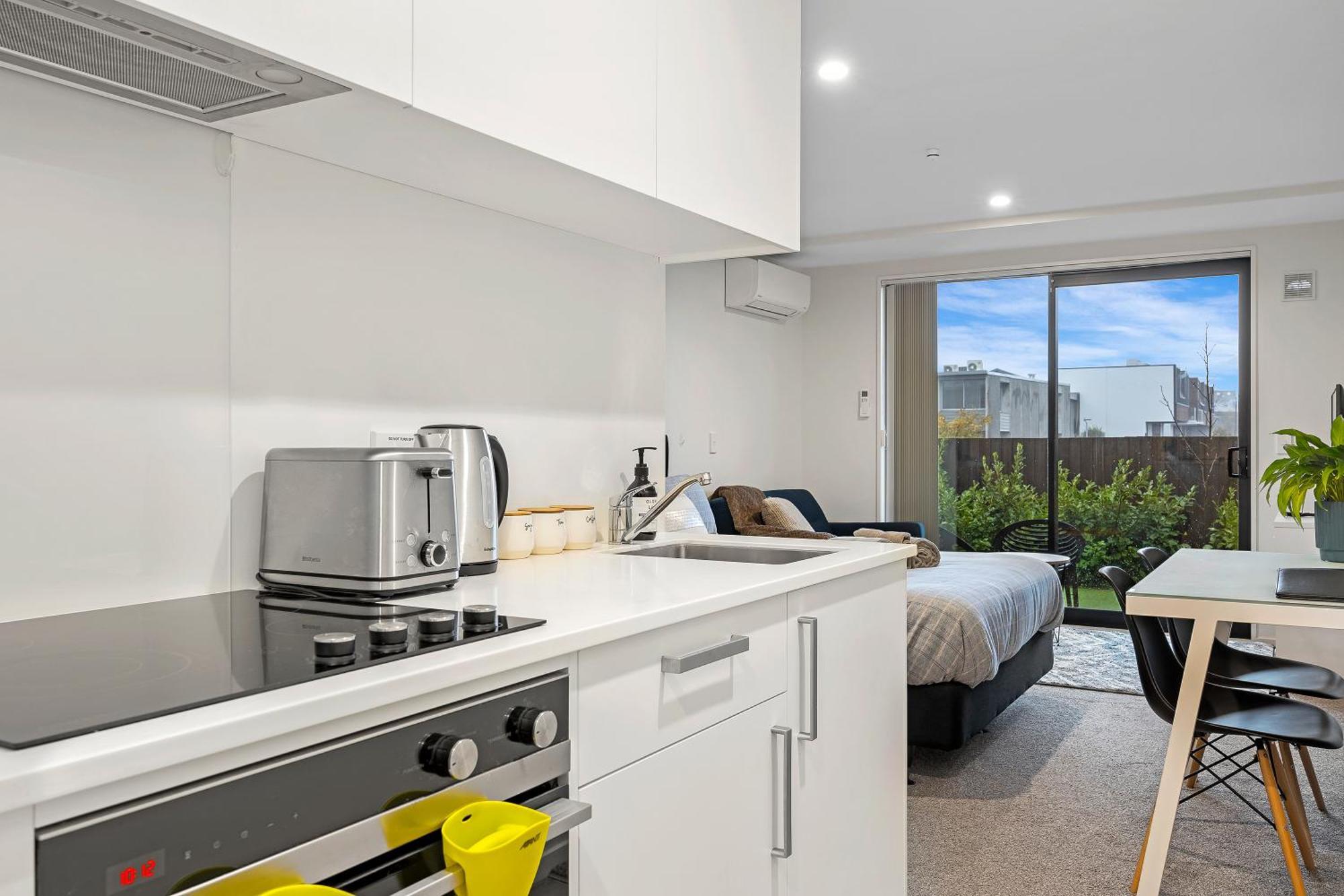 Citypad Studio Apartment Christchurch Dış mekan fotoğraf